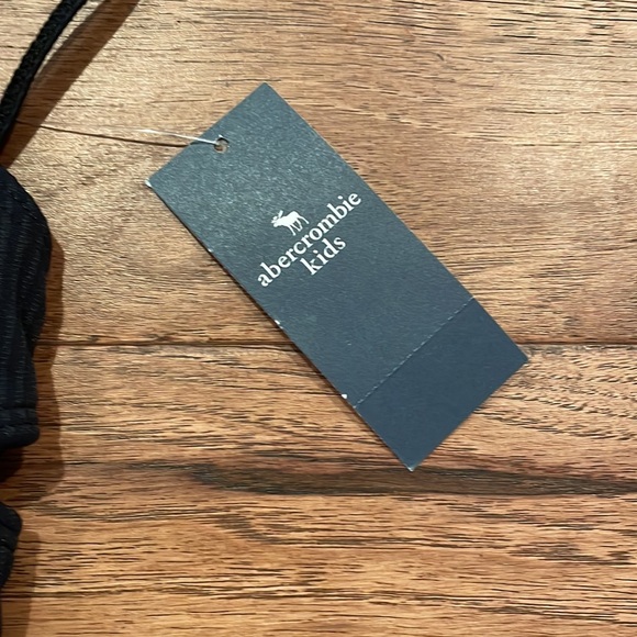 Abercrombie Kids Girls Swim - Black One-Piece Swimsuit Bathing Suit - Size 5/6 - Picture 5 of 16